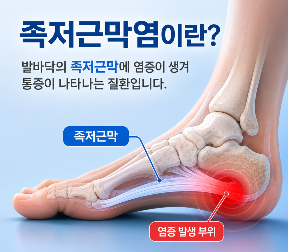 족저근막염이란